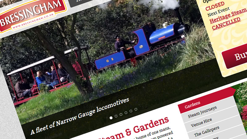 Bressingham Steam & Gardens